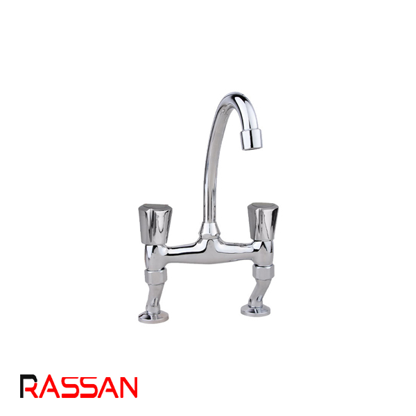 شیر روشویی توکاسه کروم راسان نیوکاستا