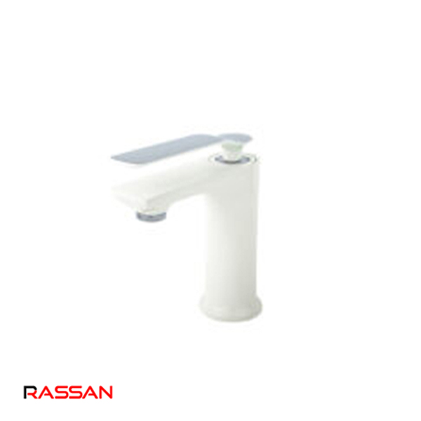 آوات روشویی شیری کروم راسان