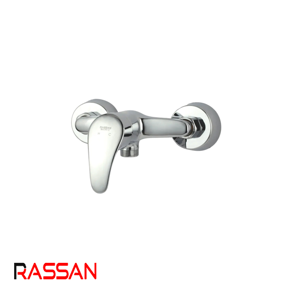 شیر توالت کروم راسان درسا