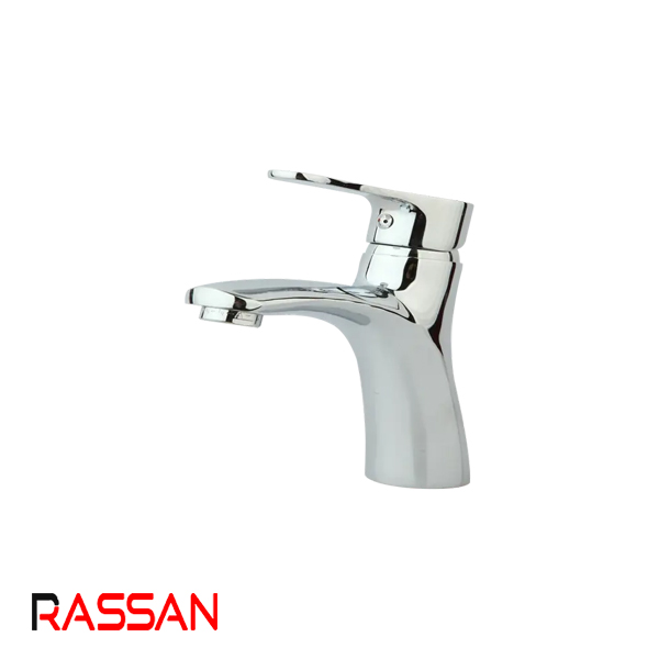 شیر روشویی کروم راسان صدف 