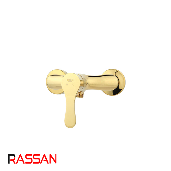 شیر توالت طلایی راسان صدف 