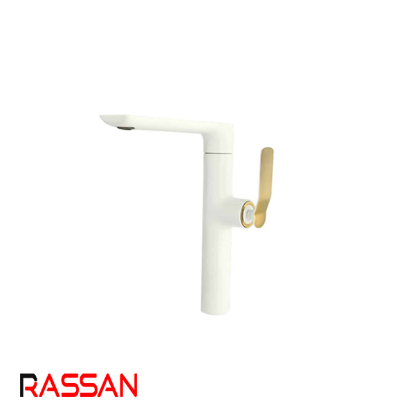 شیر سینک ظرفشویی سفید راسان ویولت
